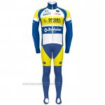 2021 Fahrradbekleidung Sport Vlaanderen Baloise Blau Gelb Trikot Langarm und Tragerhose 2021 Fahrradbekleidung Sport Vlaanderen Baloise Blau Gelb Trikot Langarm und Tragerhose