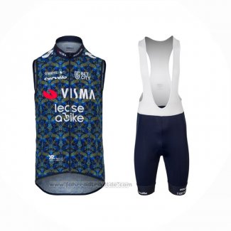 2024 Windweste Jumbo Visma Blau Und Tragerhose