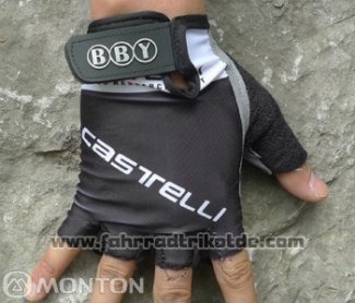 2012 Castelli Handschuhe Radfahren Shwarz