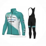 2024 Fahrradbekleidung Bardiani Csf Faizane Hellblau Trikot Langarm Und Tragerhose