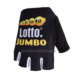 2018 Lotto NL-Jumbo Handschuhe Radfahren