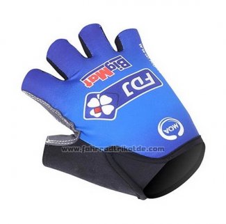 2012 FDJ Handschuhe Radfahren Volett