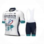 2024 Fahrradbekleidung Bahrain Victorious Wei Trikot Kurzarm Und Tragerhose