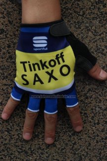 2014 Saxo Bank Tinkoff Handschuhe Radfahren