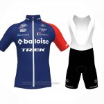 2023 Fahrradbekleidung Trek Blau Rot Trikot Kurzarm Und Tragerhose 2023 Fahrradbekleidung Trek Blau Rot Trikot Kurzarm Und Tragerhose